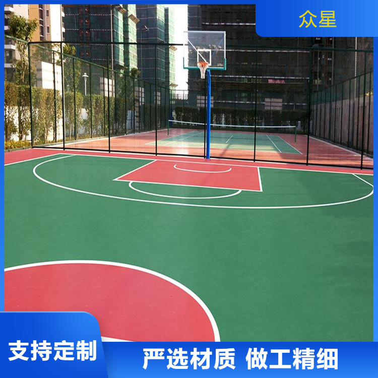 承德市EPDM颗粒篮球场硅PU - 哪里好